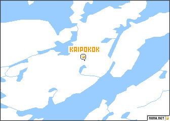 map of Kaipokok