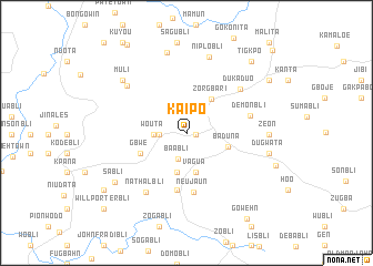 map of Kaipo