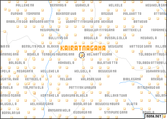 map of Kairatnagama