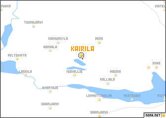 map of Kairila