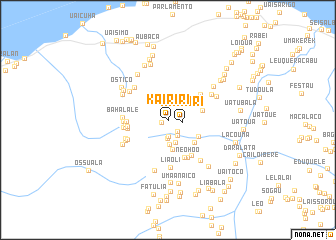 map of Kairiri