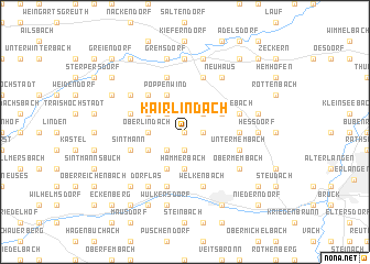 map of Kairlindach