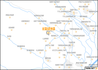 map of Kairma