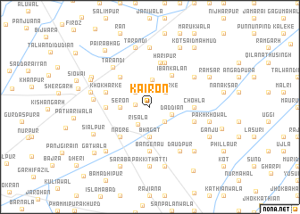 map of Kairon