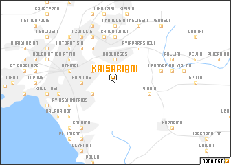 map of Kaisarianí