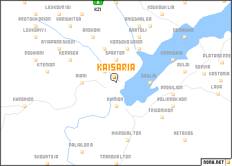 map of Kaisária