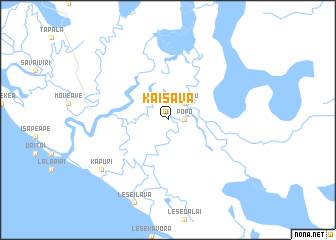 map of Kaisava