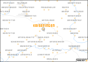 map of Kaiseringen