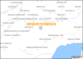 map of Kaisersteinbruch