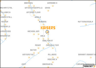 map of Kaisers