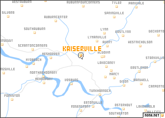 map of Kaiserville