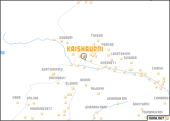 map of Kaishaurni
