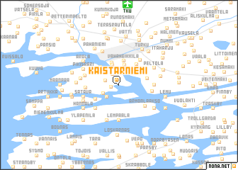 map of Kaistarniemi