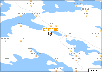 map of Kaitamo