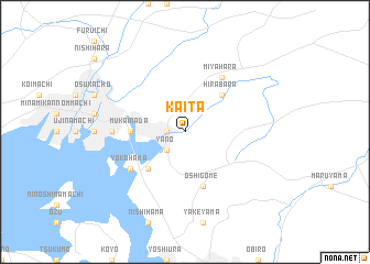 map of Kaita