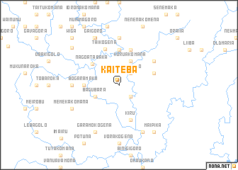 map of Kaiteba