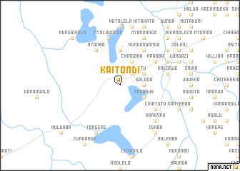 map of Kaitondi