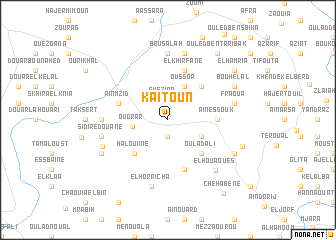 map of Kaïtoun