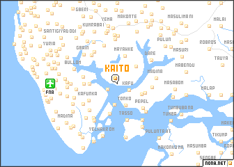 map of Kaito