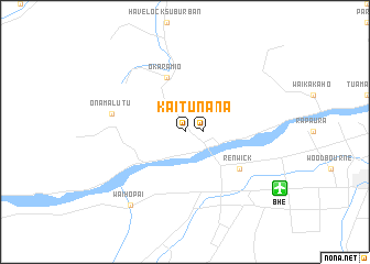 map of Kaituna