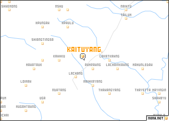 map of Kaituyang