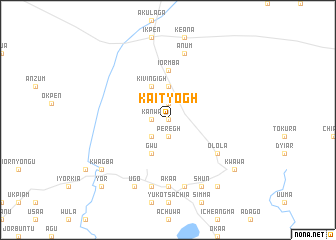 map of Kaityogh