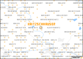 map of Kaitzschhäuser