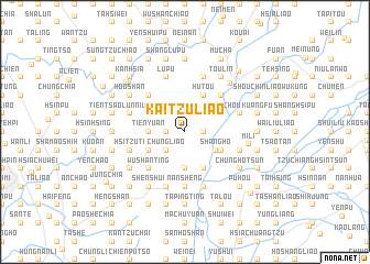 map of Kai-tzu-liao