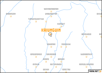 map of Kaiumguim