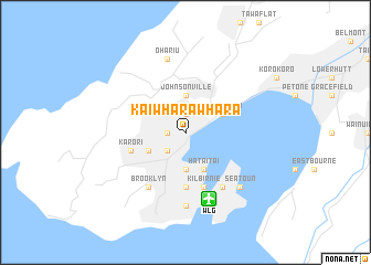 map of Kaiwharawhara