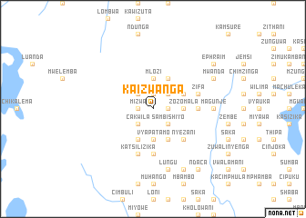 map of Kaizwanga