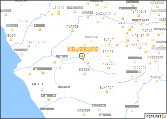 map of Kajabure