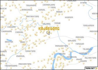 map of Kajae-dong