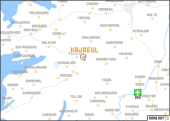 map of Kajaeul