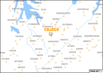 map of Kajaga
