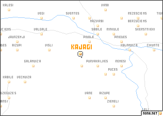 map of Kajagi