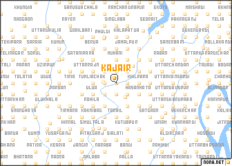 map of Kājair