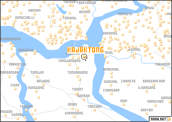 map of Kajak-tong