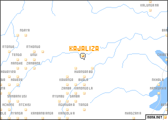 map of Kajaliza