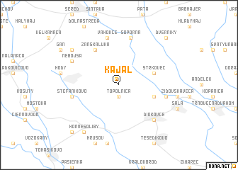 map of Kajal