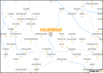 map of Kajamboué
