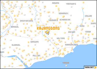 map of Kajang-dong