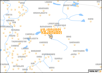 map of Kajanwāri