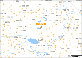 map of Kajan