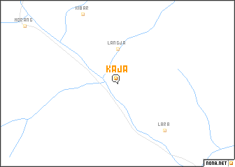 map of Kaja