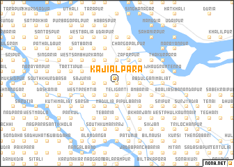 map of Kājiālpāra
