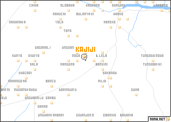 map of Kajiji