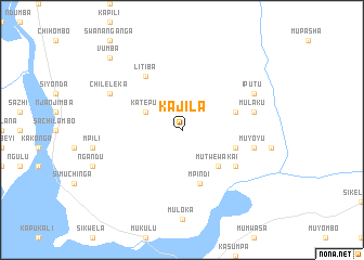 map of Kajila