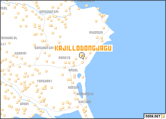 map of Kajil-lodongjagu