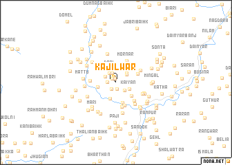 map of Kajilwār